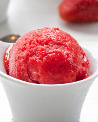 Strawberry Sorbet Recipe