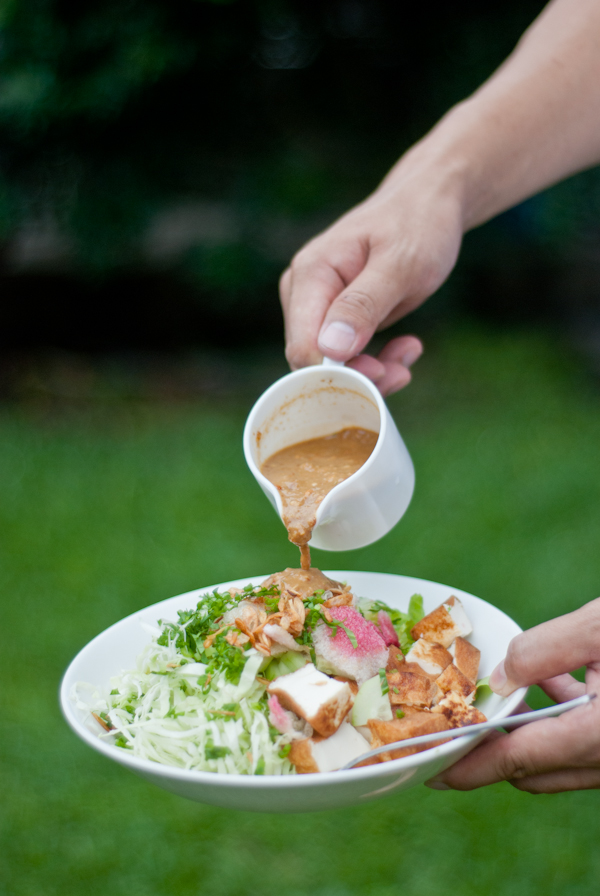 Indonesian salad, Gado gado recipe