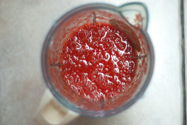 Strawberry sorbet recipe step4